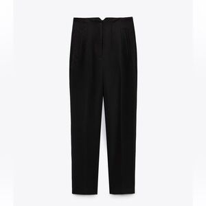 Zara Black Straight Leg Women's Pants Slacks